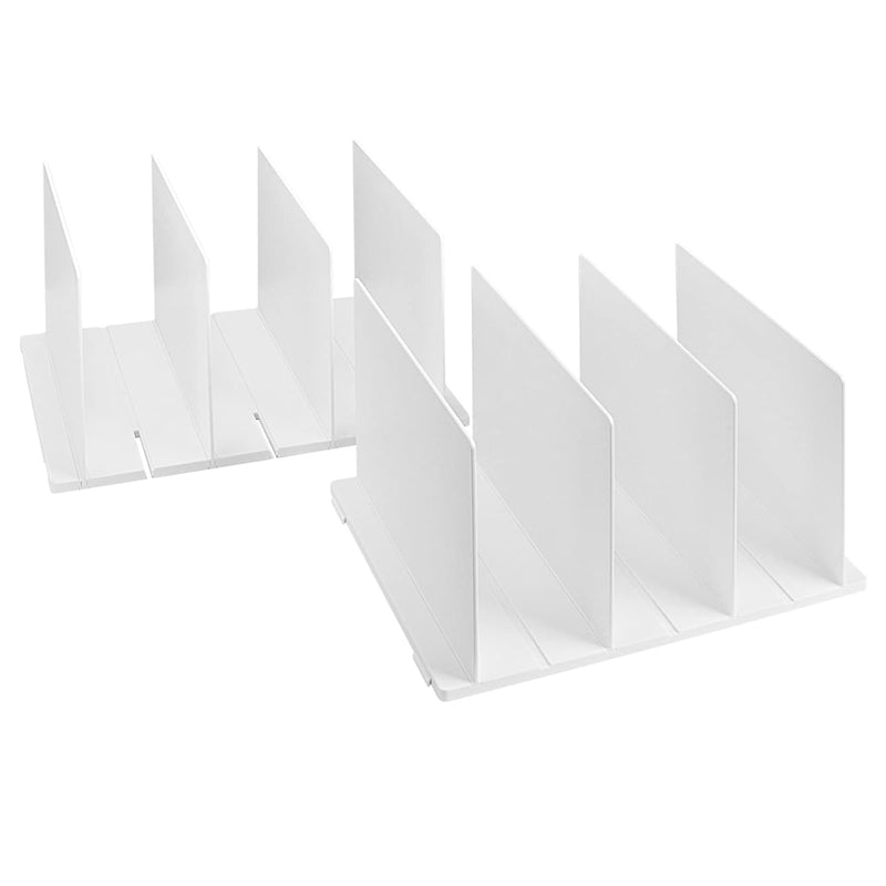 Plastic Shelf Dividers Organizer For Vertical Purse Handbag Sweater Shirts In Pa