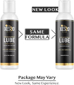 Water-Based Creamy Lube, Unscented 4 fl oz, Thick White Gel-Like Slippery Glide, Hypoallergenic for Women, Men & Couples. Made in US & Discreet Package. Package May Vary