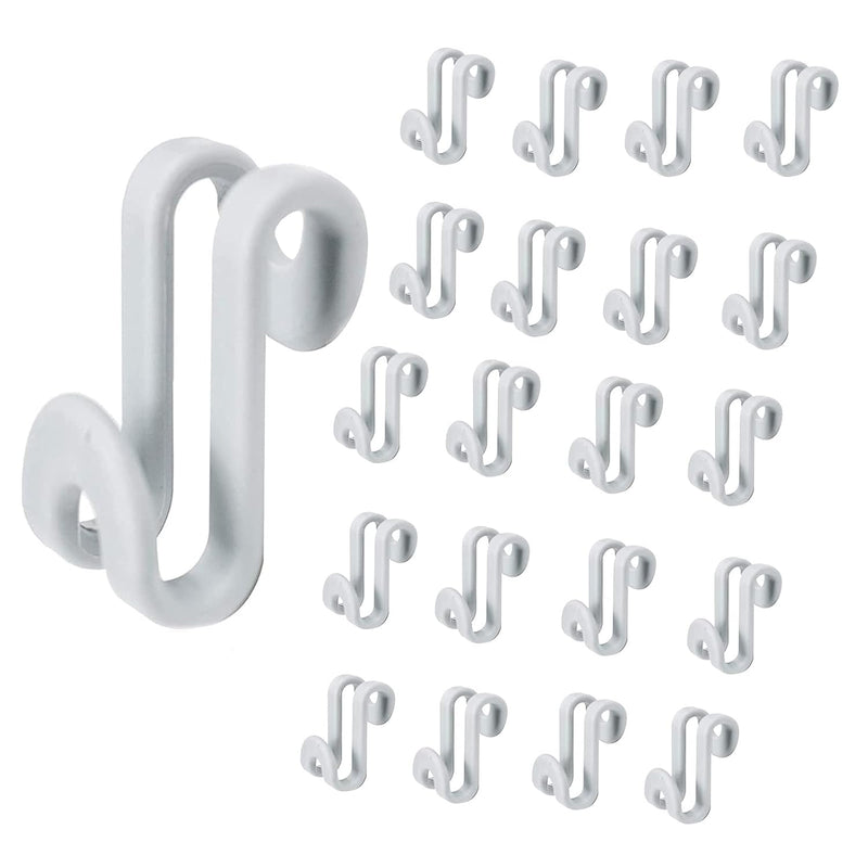 25 Pcs Clothes Hanger Connector Hooks Mini Cascading Hanger Hooks Hanger Extende