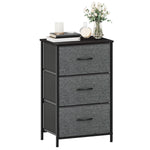 Maxtown Dresser For Bedroom 3 Drawers Fabric Storage Tower Organizer Unit For Li