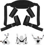 BDSMS Bed Restraints Kit Sex Toys Wrist Leg Restraint Straps Hand & Ankle Cuffs Adults Bed Sex Bondage Restraints Set Sex Play for Couples