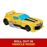 Transformers Toys Heroic Bumblebee Action Figure - Timeless Large-Scale Figure, Changes into Yellow Toy Car, 11" (Amazon Exclusive)