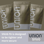 SNUG Condoms - 12 Count - Secure Fit - Smaller Size Ultra-Thin, Lightly Lubricated, Vegan, Non-Toxic, Odorless Natural Rubber Latex, 49mm Tight Fit