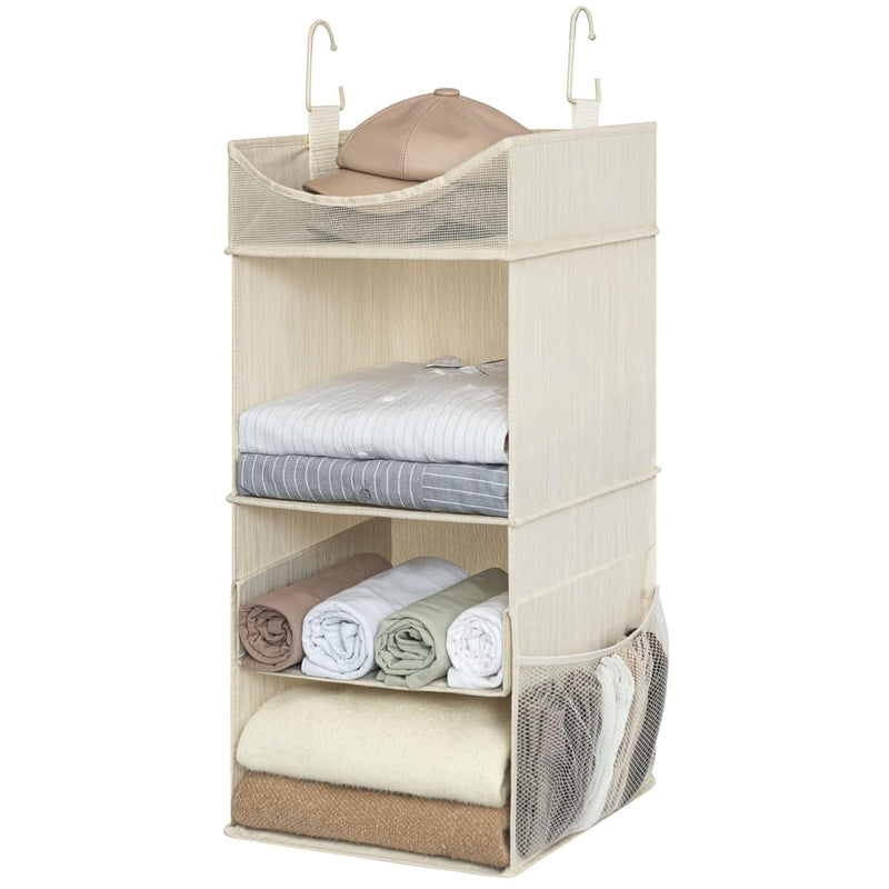 3-Shelf Hanging Closet Organizer, Adjustable Hanging Closet Organizers And Stora