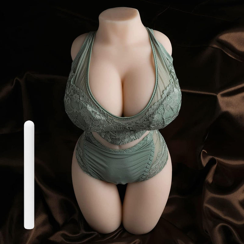 8.0 Lb Realistic Sex Doll For Men, Sexy Female Torso Doll Adult Toys With Big Boobs Male Masturbator, Lifelike Body Love Dolls Pocket Pussy Male Sex Toys For Vaginal Anal Breast Sex