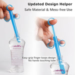 Lube Applicator Syringe with Precise Scales, 6.5” Personal Lubricant Shooter with Air-Proof Silicone Cap, Reusable Durable Applied for Men, Women & Couples Visit the Acvioo Store