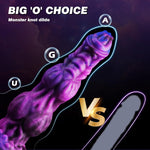 9.6" Monster Dildo Fantasy Horse Dildo with 2 Big Knots, Huge Dildo Thick Anal Dildo with Strong Suction Cup, Dragon Dildo Dog Knot Dildo for Women Sex, Anal Toys for Men Gay, Adult Toys for Women Men