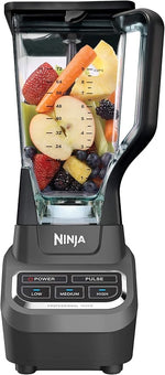 Professional 72 Oz Countertop 1000-Watt Base and Total Crushing Technology for-Smoothies, Ice and Frozen Fruit, Black, Blender + Pitcher