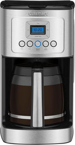 Coffee Maker, 14-Cup Glass Carafe, Fully Automatic for Brew Strength Control & 1-4 Cup Setting, Stainless Steel