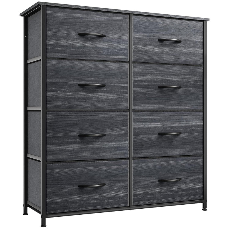 Dresser With 8 Drawers - Fabric Storage Tower, Organizer Unit For Bedroom, Hallw