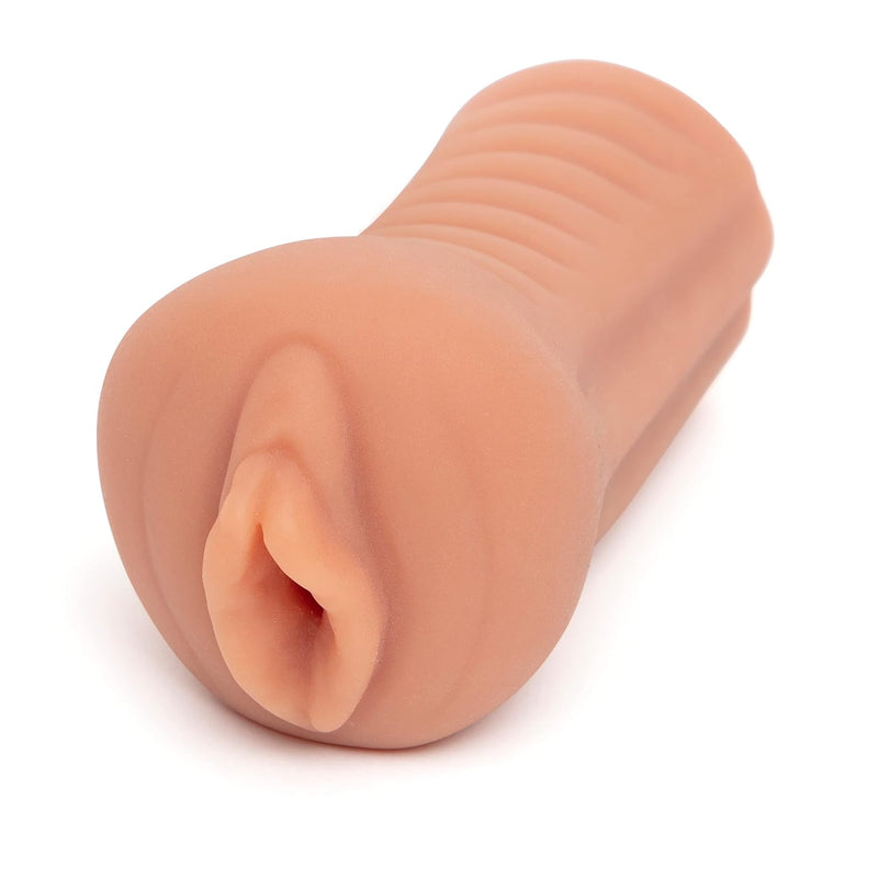 Thrust Pro Mini Carina Male Masturbator - 5 Inch Realistic Tight Vagina With Textured Canal - Waterproof Vibrator Compatible Male Sex Toy - Self Pleasure Sex Toys For Men - 200G - Flesh Tan