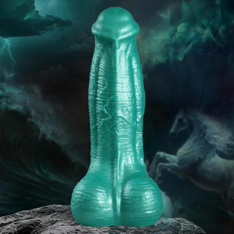 3.6'' Diameter Huge Horse Cock Dildo, 14 Inch Xxl Dildo Animal Monster Dildos With Dual Density Silicone Massive Penis, Huge Horse Dildo Giant Butt Plugs Anal Sex Toy For Men Women Couples