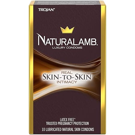 NaturaLamb Luxury Latex-Free Condoms, 10 Count