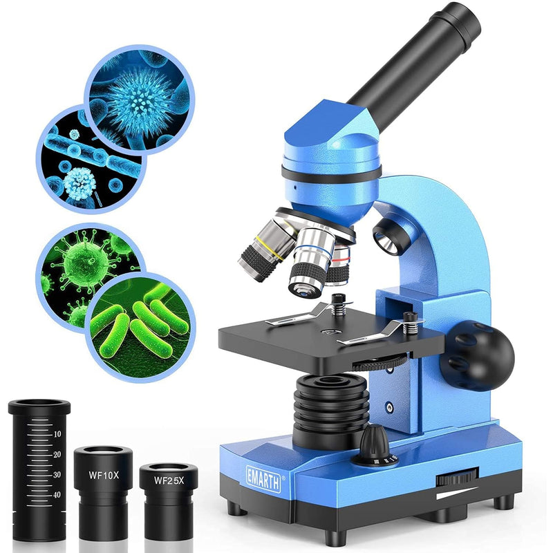 Microscope For Kids Beginners Children Student, 40X 1000X Compound Microsco