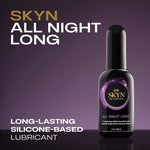 All Night Long Silicone-Based, Long Lasting Lube (2.7 oz) for Men, Women and Couples, Safe with Latex and Non-Latex Condoms