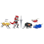 Power Rangers Mighty Morphin Megazord Megapack Includes 5 MMPR Dinozord Action Figure Toys for Boys and Girls Ages 4 and Up Inspired by 90s TV Show (Amazon Exclusive)