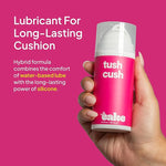 Hello Cake Tush Cush, Silicone and Water-Based Personal Lubricant, Formulated for Anal Use, Hybrid Lube for Men, Women, and Couples, 3.3 fl oz