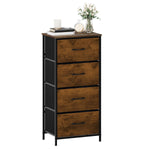 Maxtown Dresser For Bedroom 4 Drawers Fabric Storage Tower Organizer Unit For Li