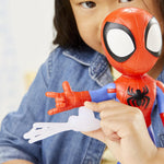 Spidey and His Amazing Friends Supersized Spidey 9-inch Action Figure, Preschool Super Hero Toy for Kids Ages 3 and Up