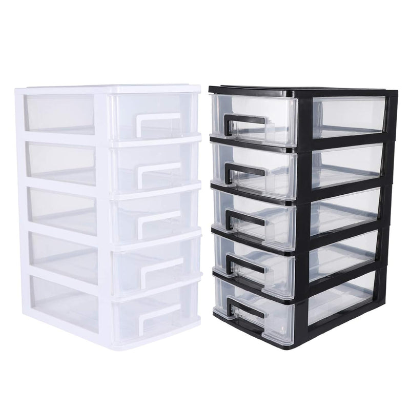 Plastic Storage Bins Multifunctional Five-Layer Storage Cabinet, Cabinet Plastic