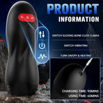 Automatic Male Masturbator, Sucking Male Masturbators Penis Pump with 9 Suction & 10 Vibrating & Heating Mens Male Sex Toys, Hands Free Pocket Pussy Male Stroker, Adult Sex Toys for Men Penis Pumps