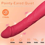 G Spot Dildo Vibrator-Waterproof Adult Female Sex Toys with 10 Powerful Vibrations, Realistic Silicone Dildos Clitoris Stimulator for Woman Sexual Pleasure