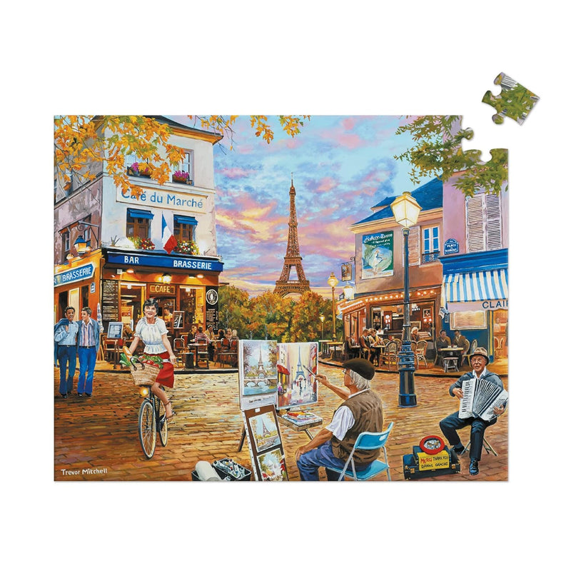 100 Piece Puzzles For Adults, Sunset In Paris Dementia Jigsaw Puzzle, Demen