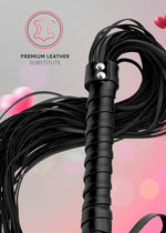 Sex Whip 18" Black Flogger 27" BDSM Starter kit floggers and Paddles and Whips Sex