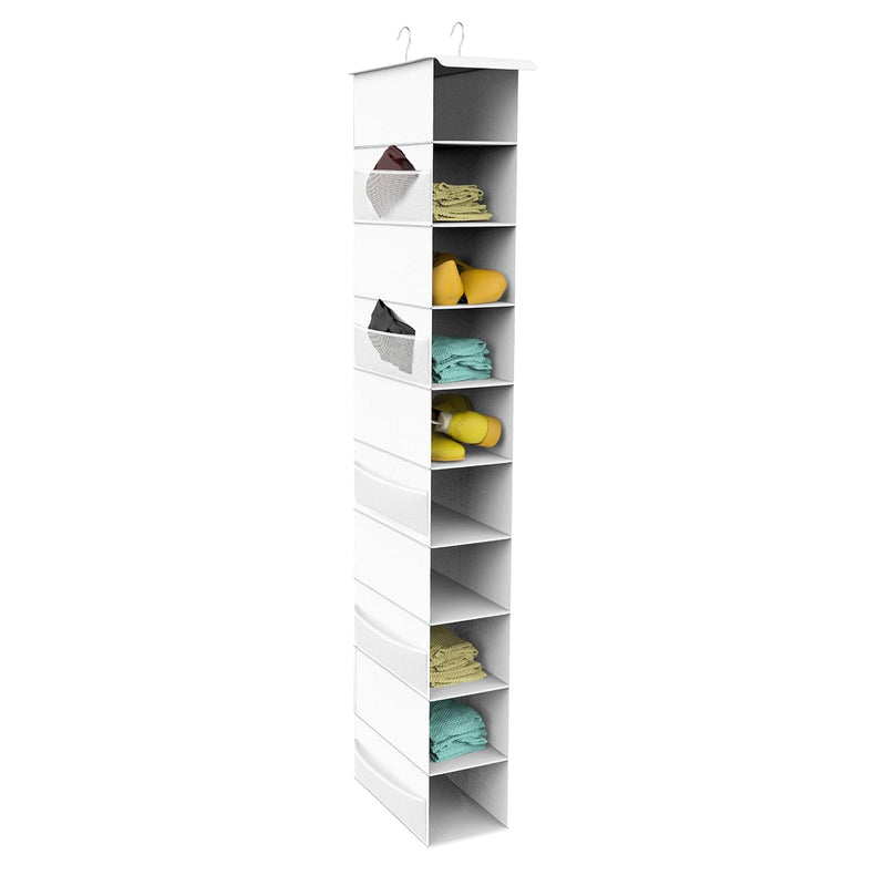 Hanging Shoe Organizer For Closet, 10-Tier Shoe Organizers And Storage, Space Sa