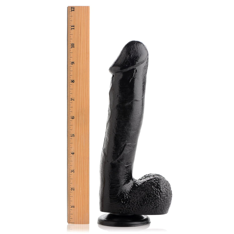 Mighty Midnight 10 Inch Dildo With Suction Cup