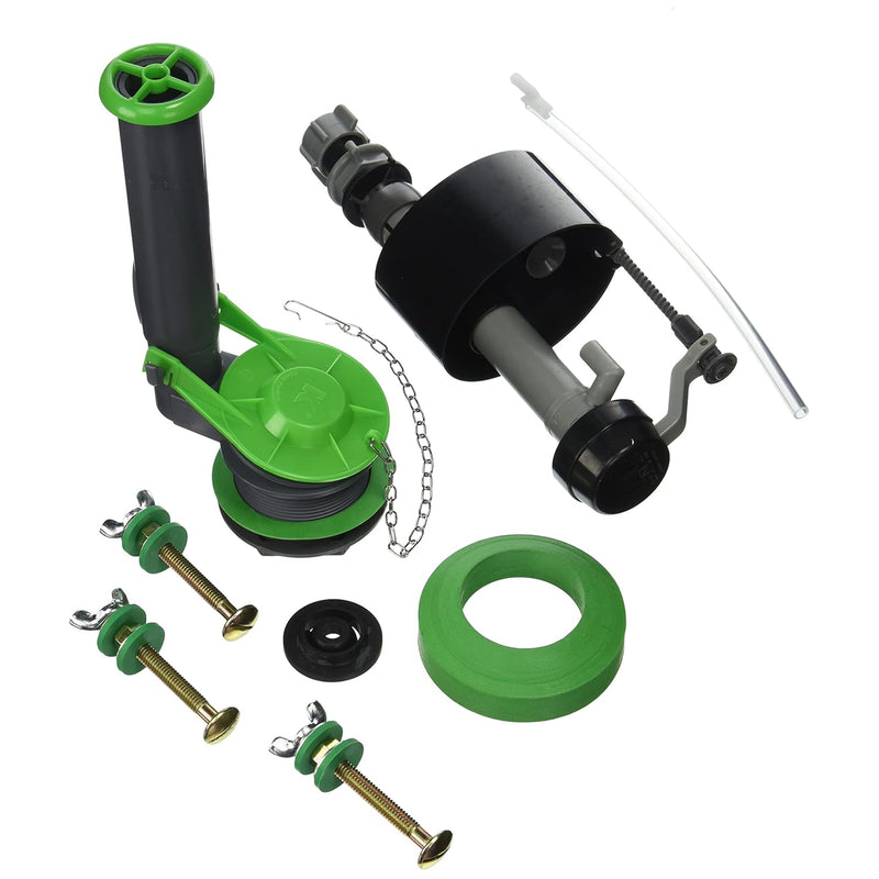 , Gray/Green K830-16Bx Universal Water Saving Tank Repair Kit For 2-Inch Flush