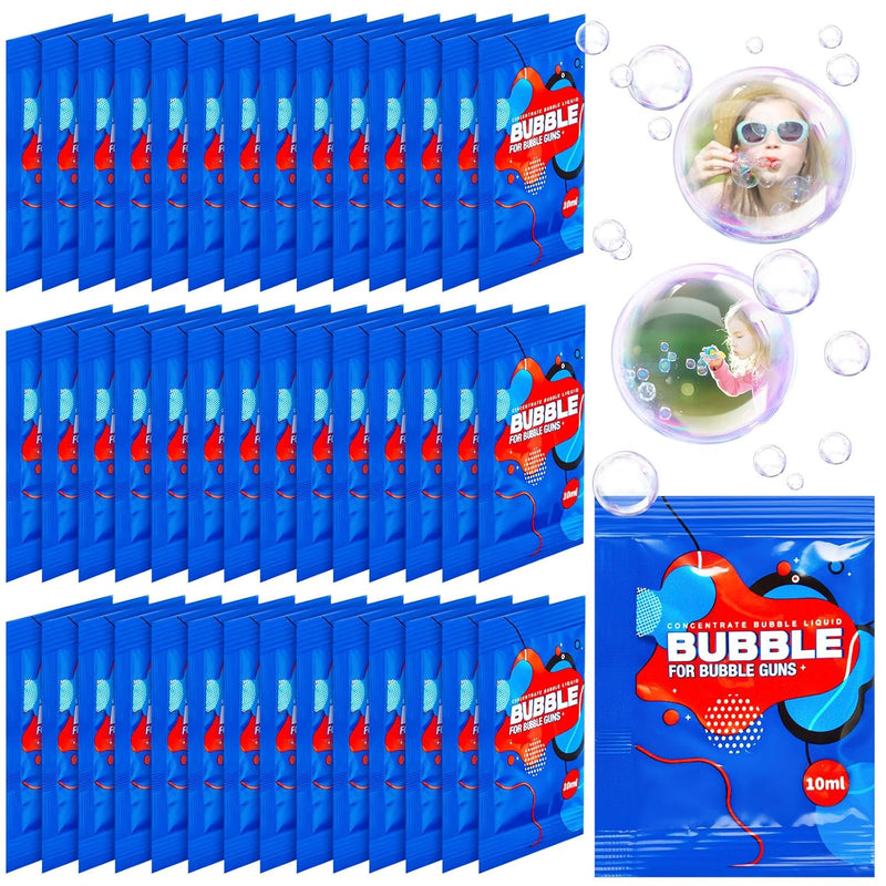 100 Pcs 10 Ml Bubble Refill Solution Bubble Concentrate Bubble Gun Refill L