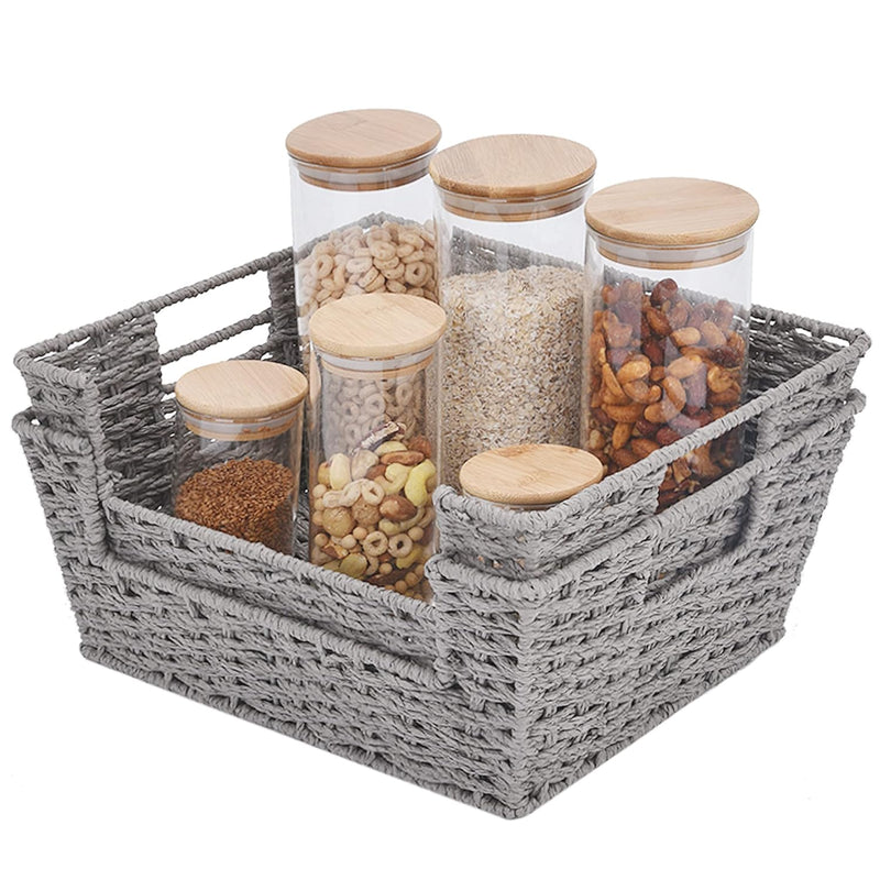 Wicker Baskets For Storage, Pantry Baskets Organization And Storage, Pantry Stor