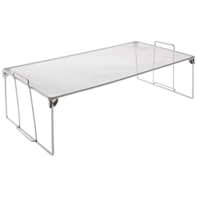 Vc Silver Stackable Mesh Shelf, 22.55 X 12 X 6.5 Inches