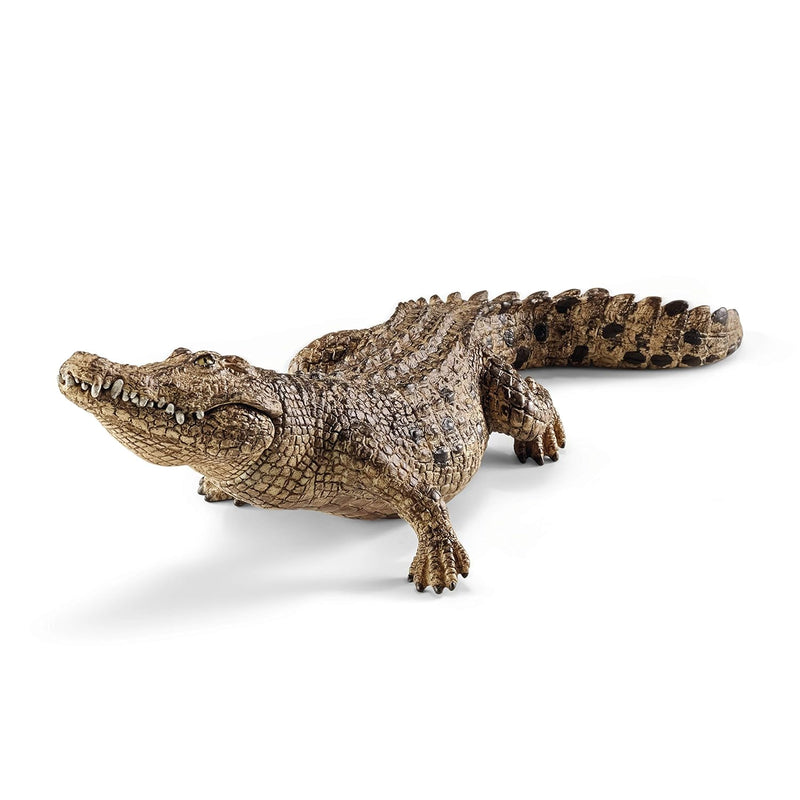 Schleich Wild Life, Realistic Wild Animal Toy for Boys and Girls, Crocodile