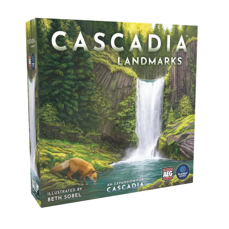 & Flatout Games Cascadia: Landmarks Expansion For Award Winning Board Game,