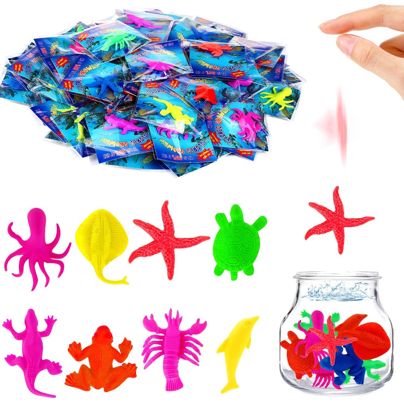 144 Pack Water Growing Sea Creatures Animals, Pool Party Favors Under the S