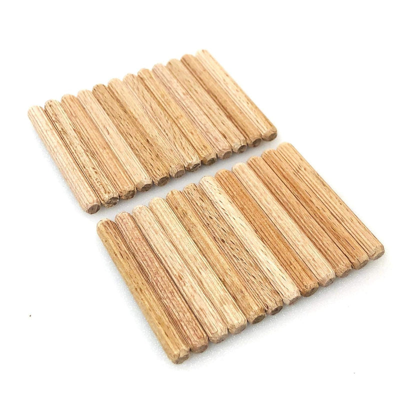 Wooden Dowel Pins Compatible With Ikea Part 101339 (Kallax Shelves) (Pack Of 24)