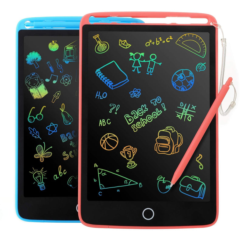 2 Pack Lcd Writing Tablet For Kids Colorful Screen Drawing Board 8.5Inch Do