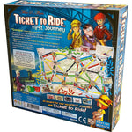 Ticket To Ride First Journey Board Game | Strategy Game | Train Adventure Fun Family Game For Kids And Adults | Ages 6+ | 2-4 Players | Average Playtime 15-30 Minutes | Made By