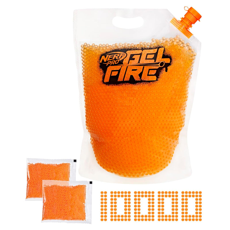 Nerf Pro Gelfire Refill, 10,000 Dehydrated Gelfire Rounds, Use with Nerf Pr