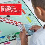 Monopoly Game, Family Board Games for 2 to 6 Players, Board Games for Kids Ages 8 and Up, Includes 8 Tokens (Token Vote Edition)