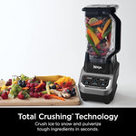 Professional 72 Oz Countertop 1000-Watt Base and Total Crushing Technology for-Smoothies, Ice and Frozen Fruit, Black, Blender + Pitcher