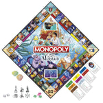 Monopoly: Disney's The Little Mermaid Edition Board Game, 2-6 Players for Family and Kids Ages 8+, with 6 Themed Monopoly Tokens (Amazon Exclusive)