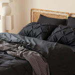 Full Size Comforter Sets - Bedding Sets Full 7 Pieces, Bed In A Bag Black Bed Sets With Comforter, Sheets, Pillowcases & Shams, Adult & Kids Bedding