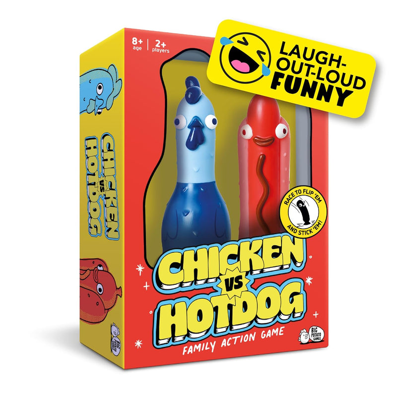 Chicken Vs Hotdog: The Ultimate Challenge Party Game For Flipping Fun Famil