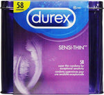 Sensi-Thin Condoms Box, 58 Count