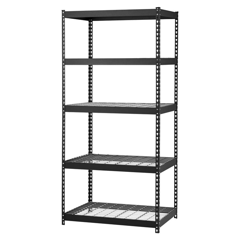 Mrop3618W5B Steel Storage Rack, 5 Adjustable Shelves, 5000 Lb. Capacity, 72" Hei