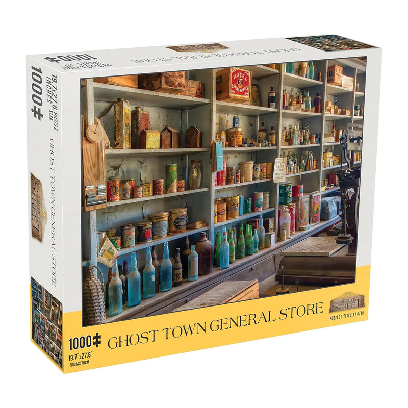 1000 Piece Americana Jigsaw Puzzle For Adults, Ghost Town General Store