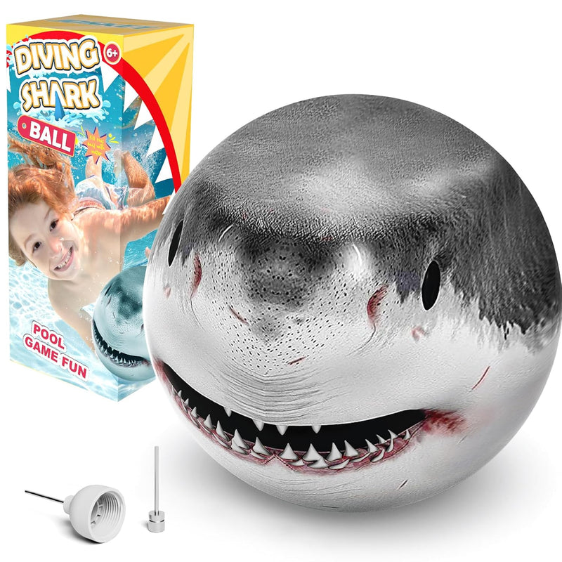 Shark Diving Ball Pool Toys For Kids Pool Games Swimming Sports Water Ball